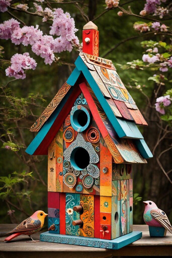 bird house decorating ideas