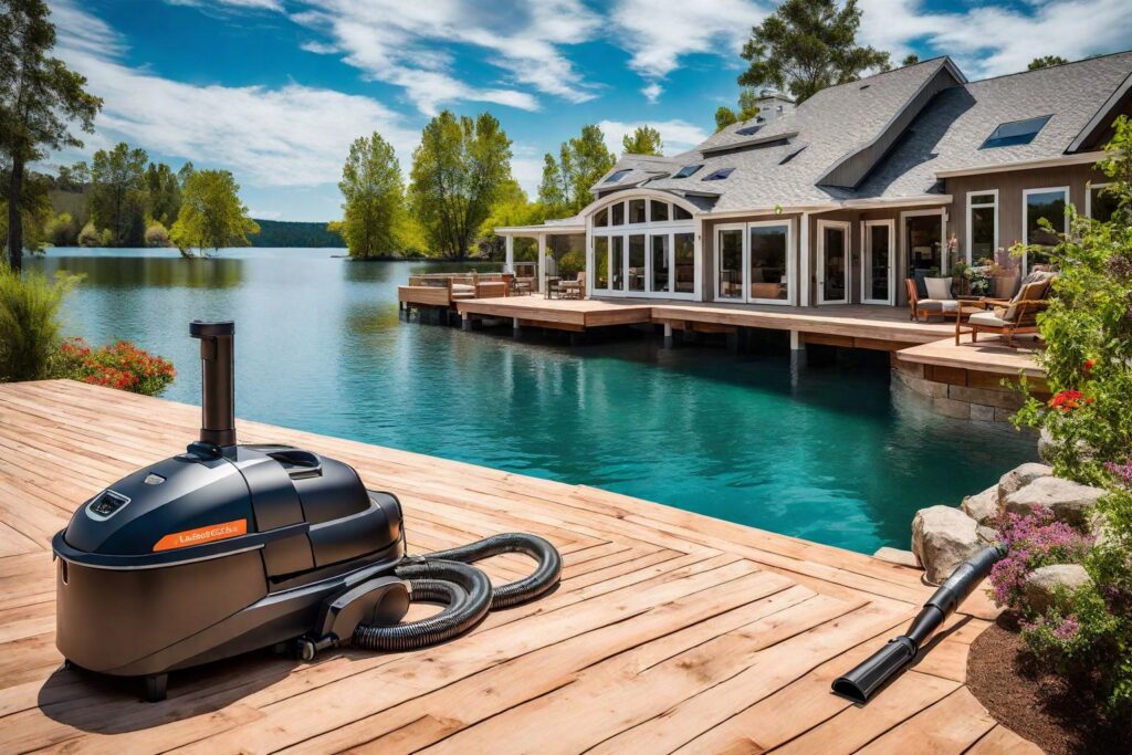 Maintenance and Upkeep A. Cleaning Tips for Lakeside Living Living by the lake has its perks, but it also means dealing with some unique cleaning challenges. One of the first tips for lakeside living is to invest in a high-quality vacuum cleaner with a HEPA filter. This will help you effectively remove any sand, dirt, or pet hair that may find its way into your home. Additionally, make sure to regularly sweep and mop the floors to keep them clean and free of any outdoor debris. Don't forget to clean your windows, as they tend to accumulate dirt more quickly near the water. Lastly, consider using environmentally friendly cleaning products to minimize your impact on the lake ecosystem, Cinematic, Hyper-detailed, insane details, Beautifully color graded, Unreal Engine, DOF, Super-Resolution, Megapixel, Cinematic Lightning, Anti-Aliasing, FKAA, TXAA, RTX, SSAO, Post Processing, Post Production, Tone Mapping, CGI, VFX, SFX, Insanely detailed and intricate, Hyper maximalist, Hyper realistic, Volumetric, Photorealistic, ultra photoreal, ultra-detailed, intricate details, 8K, Super detailed, Full color, Volumetric lightning, HDR, Realistic, Unreal Engine, 16K, Sharp focus--v testp